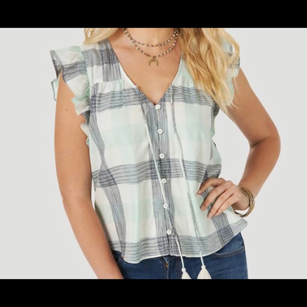 Wrangler retro button down shirt